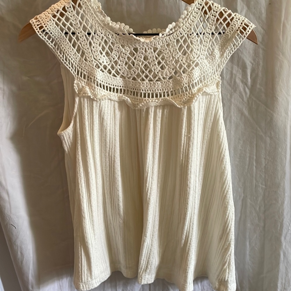 Meadow Rue Crochet Swingy Top